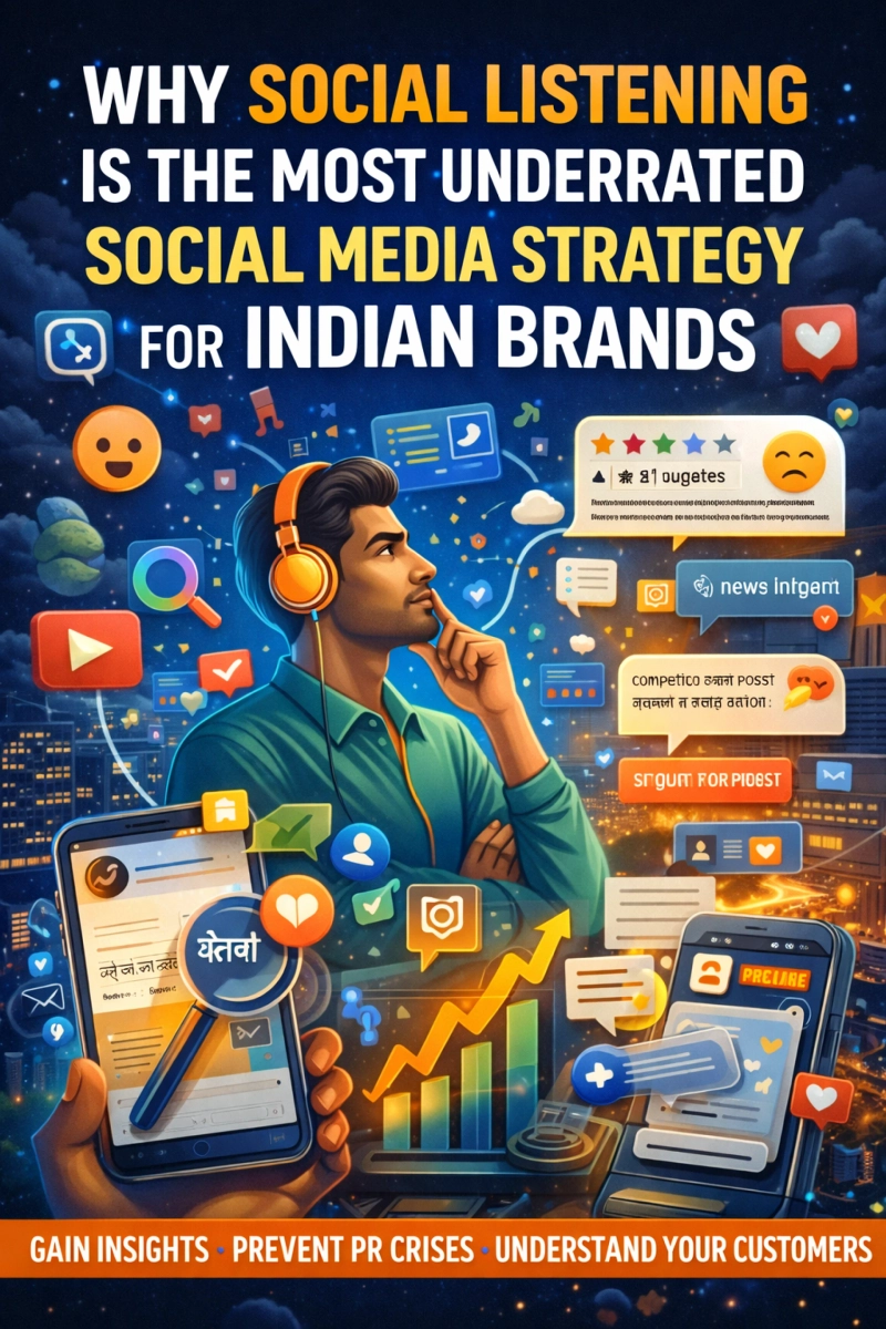 Why Social Listening Is the Most Underrated Social Media Strategy for Indian Brands