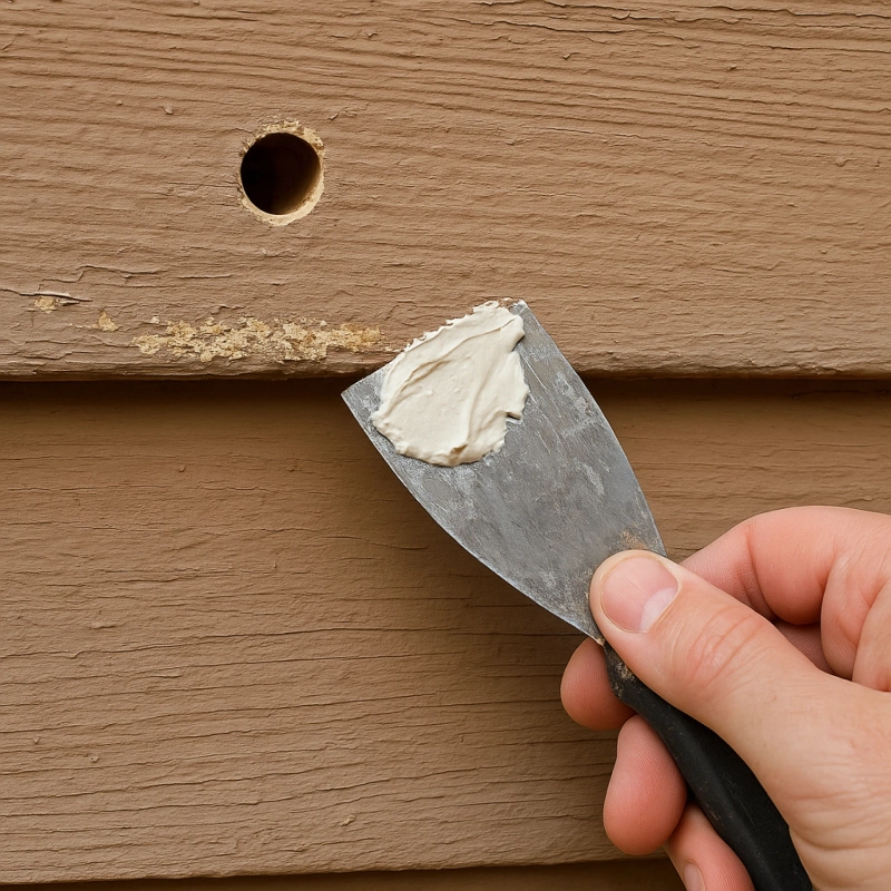 How to Repair Wood Damaged by Carpenter Bees?