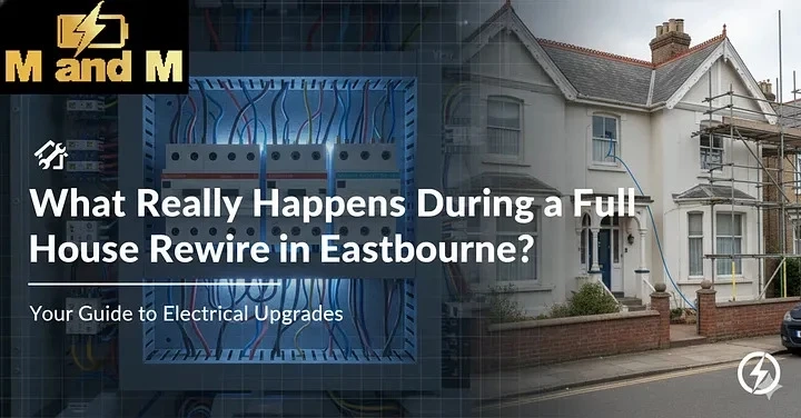 What Really Happens During a Full House Rewire in Eastbourne?