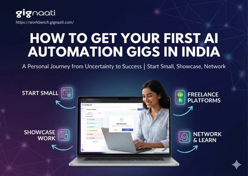 How to Get Your First AI Automation Gigs in India