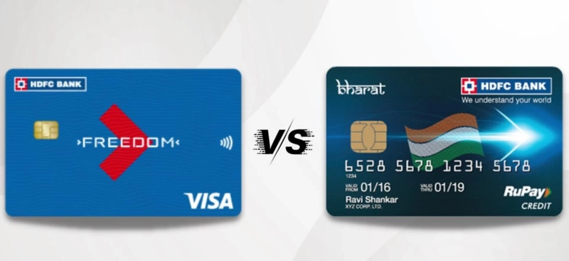 HDFC Bank Freedom Credit Card vs HDFC Bank Bharat Credit Card