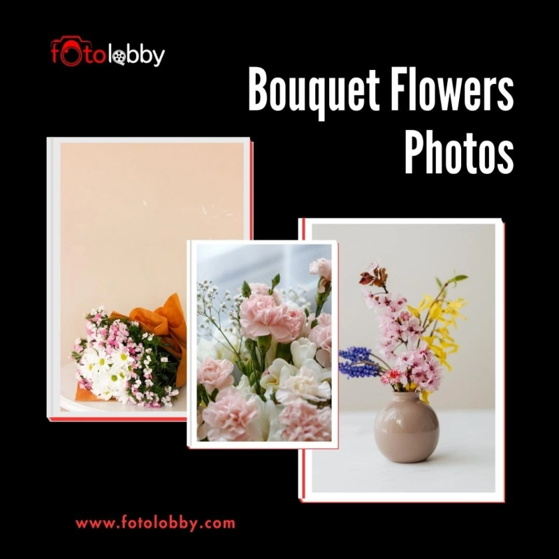 Bouquet Flowers Photos in Full Bloom