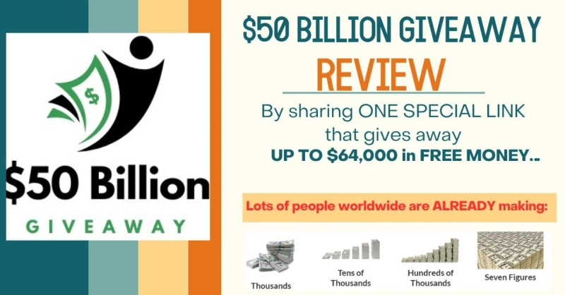 $50 Billion Giveaway Review: Can You Really Pocket $1920?