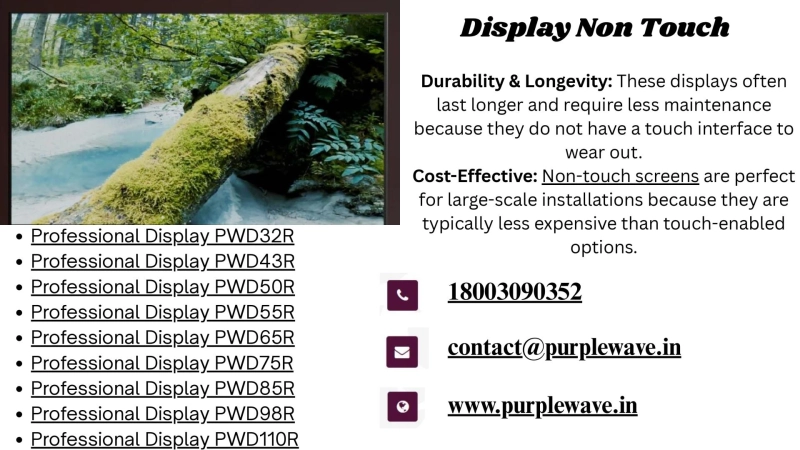 Digital Display Non Touch