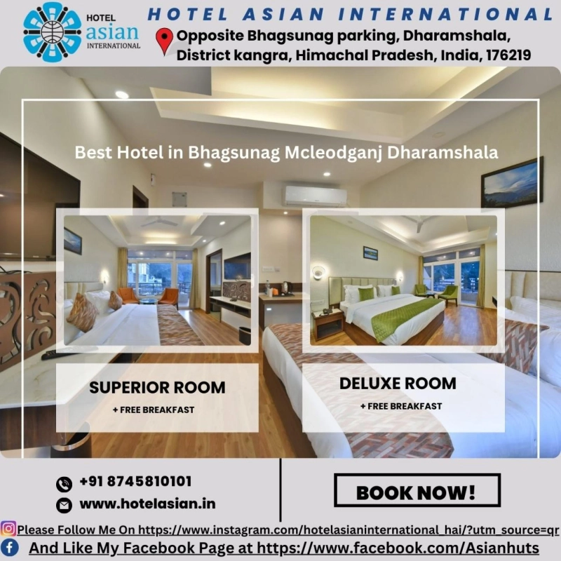 Best Hotel in Bhagsunag +91 8745810101