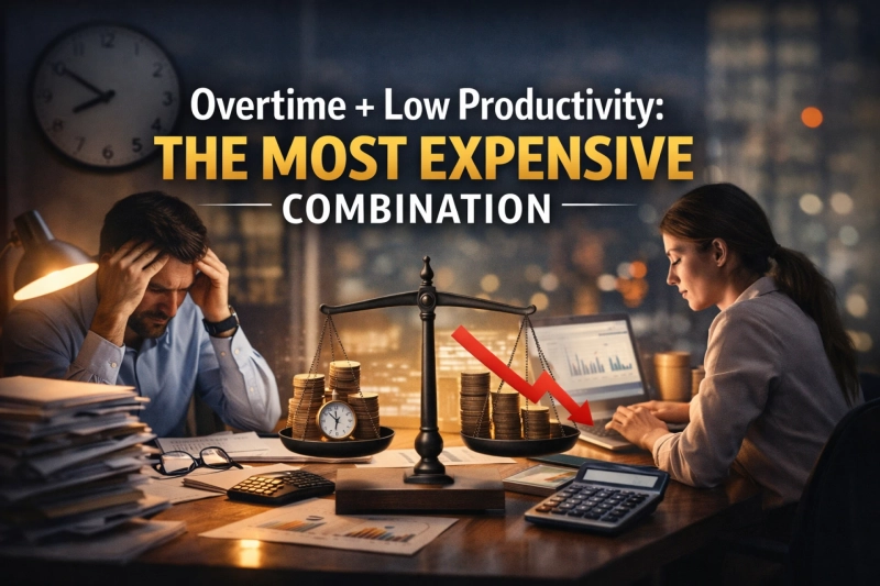 Overtime + Low Productivity: The Most Expensive Combination