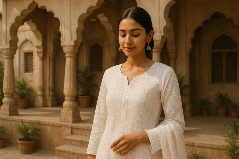 Lucknowi Chikankari: A Timeless Craft of Elegance and Heritage