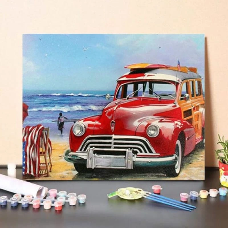 Discover the Timeless Charm of Painting-by-Numbers Kits