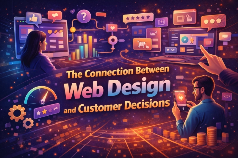 The Connection Between Web Design and Customer Decisions
