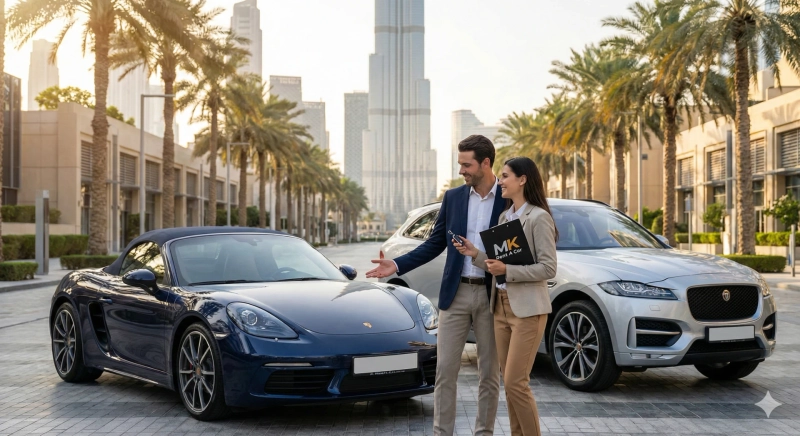 Luxury on the Roads of Dubai: A Guide to Renting Premium Cars with MK Rent A Car