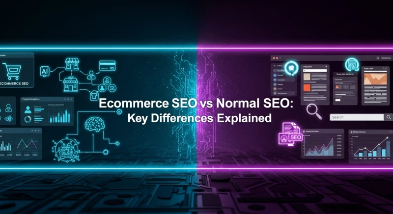 Ecommerce SEO vs Normal SEO: Key Differences Explained