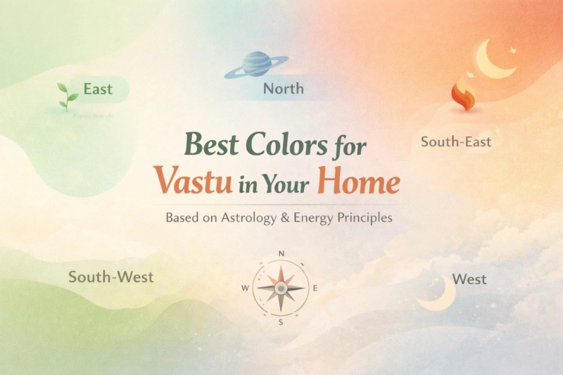 Best Colors for Vastu in Your Home Based on Astrology & Energy Principles
