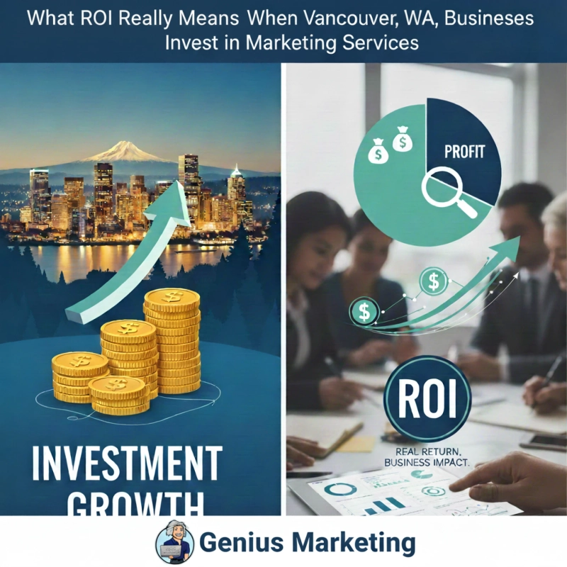 What ROI Really Means When Vancouver, WA, Businesses Invest in Marketing Services