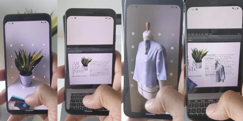 How to Copy and Paste Real-World Objects in AR Using iPhone and Android