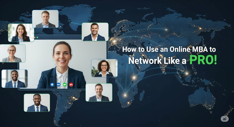How to Use an Online MBA to Network Like a PRO!