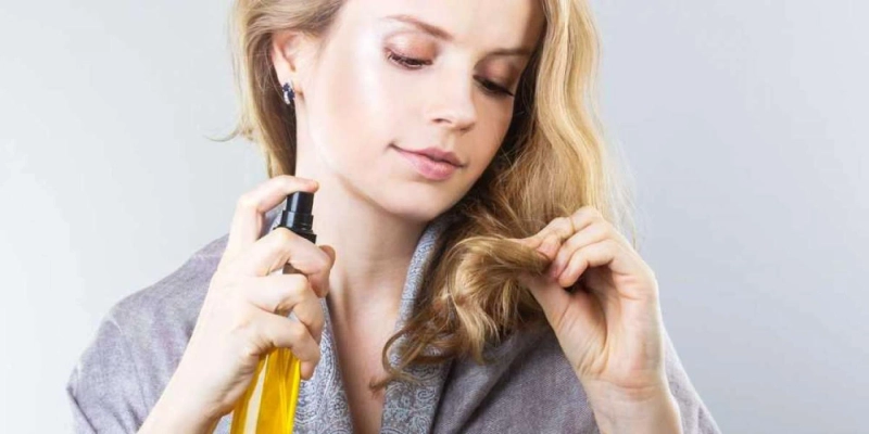 Heat Protection Spray For Straightening Hair
