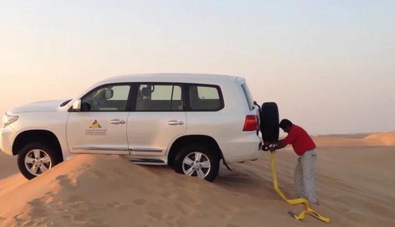 24/7 Desert Car Recovery in Abu Dhabi – Quick Rescue & Towing