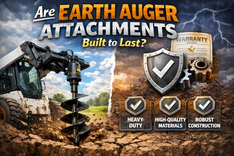 Are Earth Auger Attachments Durable for Long-Term Use?