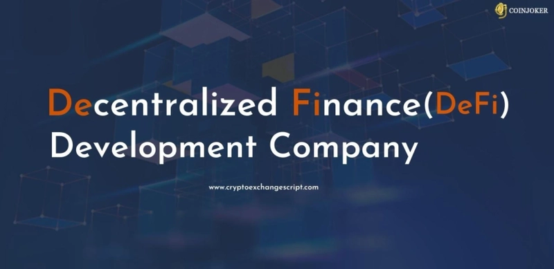 Decentralized Finance (DeFi) Services & Solutions Development