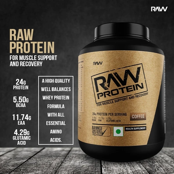 Buy Raw Whey Protein Powder 1Kg in India – HealthFarm