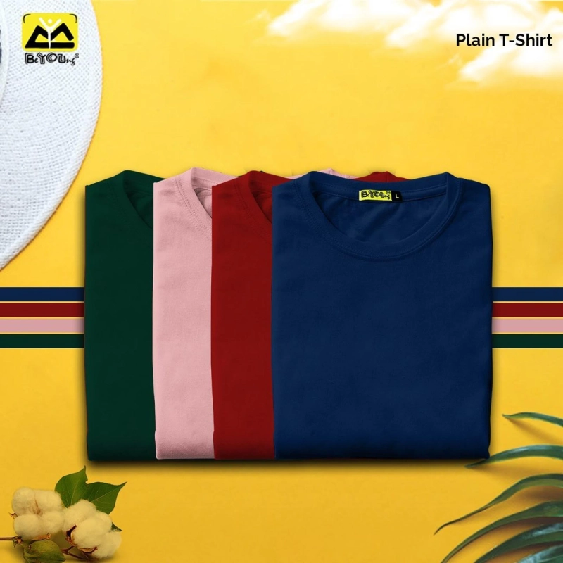 Design your all new closet with best of Plain T-shirts
