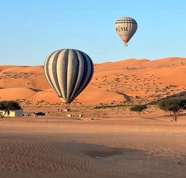 Hot Air Balloon Oman Adventure: A Breathtaking Experience Over Wahiba Sands