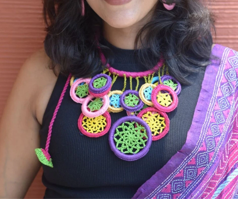 How to Style Crochet Jewellery with Casual and Festive Outfits