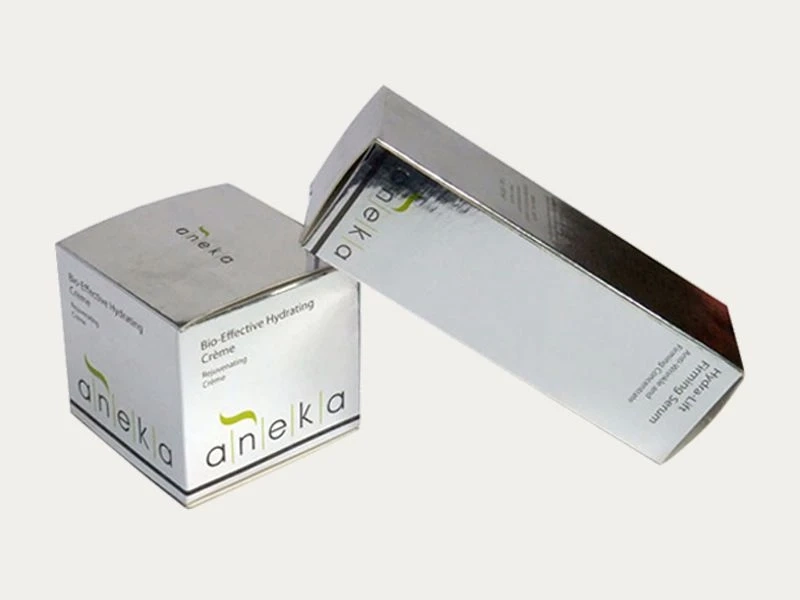 Elevate Your Brand with Biotech Packages' Silver Foil Boxes