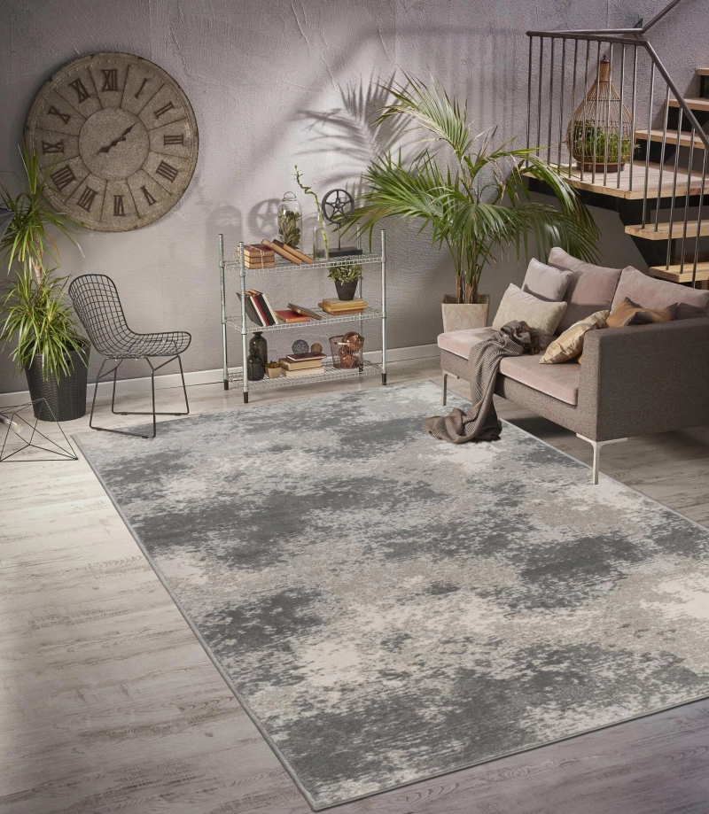 The family-friendly round rug trend