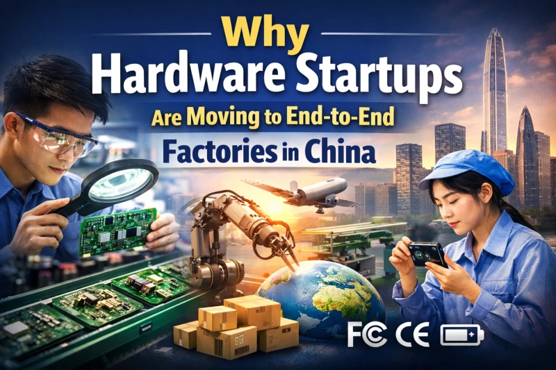 Why Smart Hardware Startups Are Moving to End-to-End Electronics Factories in China