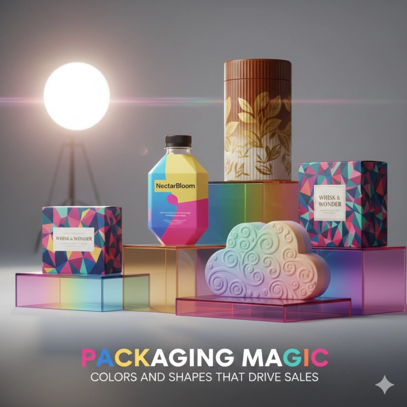 Packaging Magic: Colors and Shapes That Drive Sales