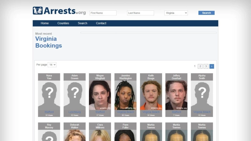 Arrest.org VA: Your Source for Inmate Search & Mugshots