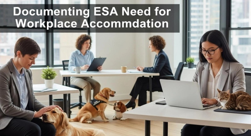 How to Document ESA Need for Workplace Accommodation