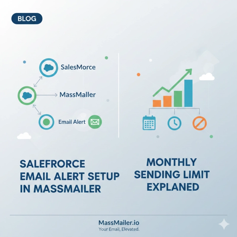 Salesforce Email Alert Setup in MassMailer and Monthly Sending Limits Explained