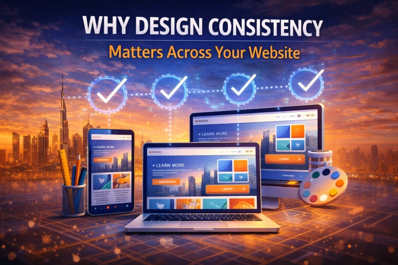 Why Design Consistency Matters Across Your Website
