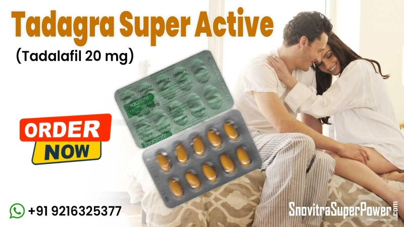 Tadagra Super Active: A Great Medication to Fix Sensual Performance