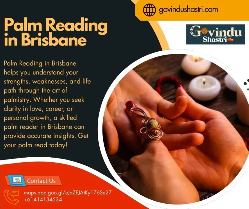 Know Your Future Through Palm Reading in Brisbane: Follow the method of Govindu Shastri