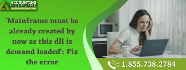 ​Fix Mainframe must be already created by now as this dll is demand loaded swiftly