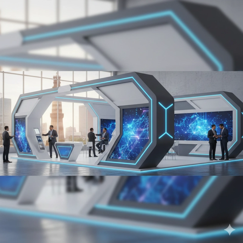 Innovative Modular Booth Design in Delhi NCR for Exhibitions