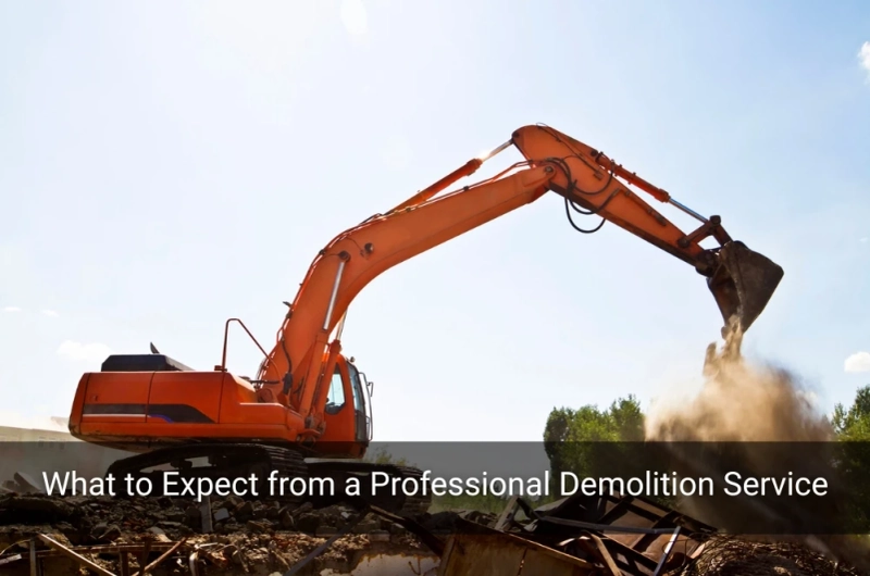 What to Expect from a Professional Demolition Service