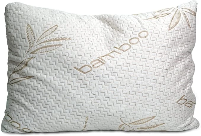 Memory Foam Bamboo Pillow For Side Or Back Sleepers