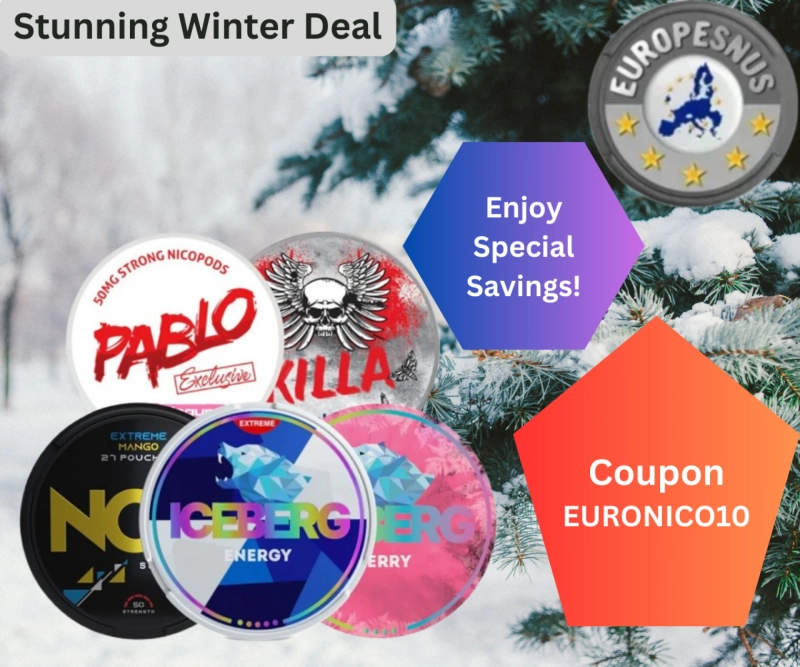 Winter Savings at EUROPESNUS & KILLAPODS - Up to 50% Off!