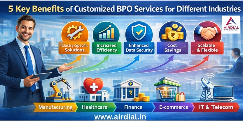 5 Key Benefits of Customized Bpo Services for Different Industries