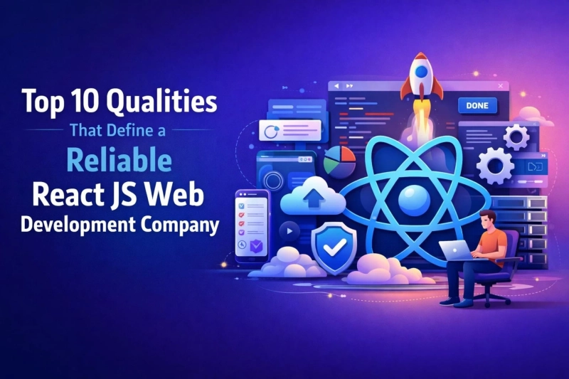 Top 10 Qualities That Define a Reliable React JS Web Development Company