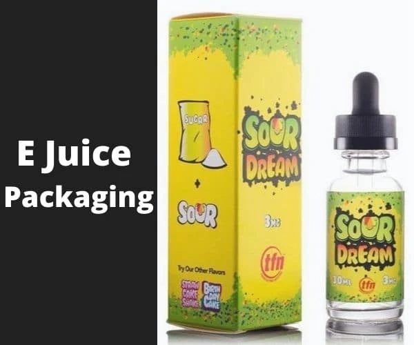 Elegant E Juice Packaging Put a Long-Lasting Impression on the End-Users