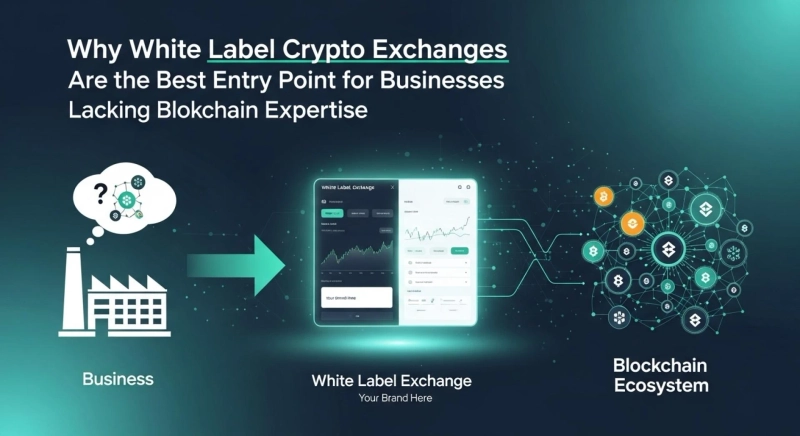 Why White Label Crypto Exchanges Are the Best Entry Point for Businesses Lacking Blockchain Expertise