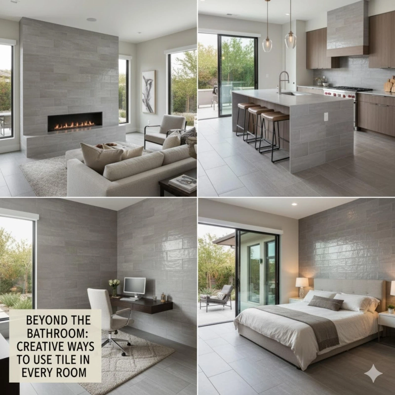 Beyond the Bathroom: Creative Ways to Use Tile in Every Room