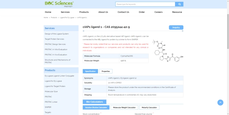 cIAP1 ligand 1