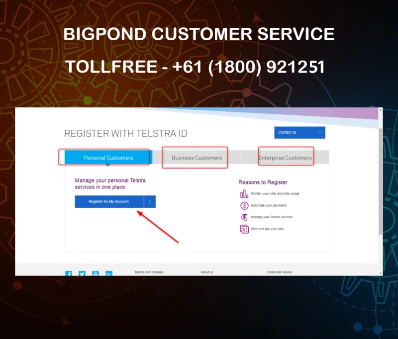 +61 (1800) 921251 Bigpond Customer Care