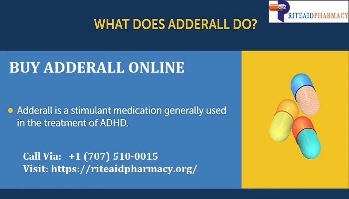 What does Adderall do? Riteaidpharmacy